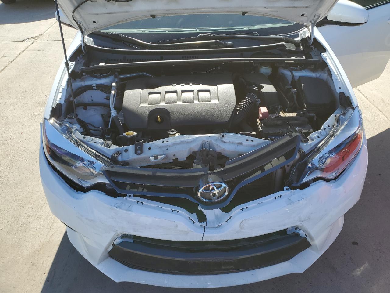 2016 Toyota Corolla VIN 5YFBURHE5GP408866 Copart auction photo, front end / rear end damage thumbnail 11