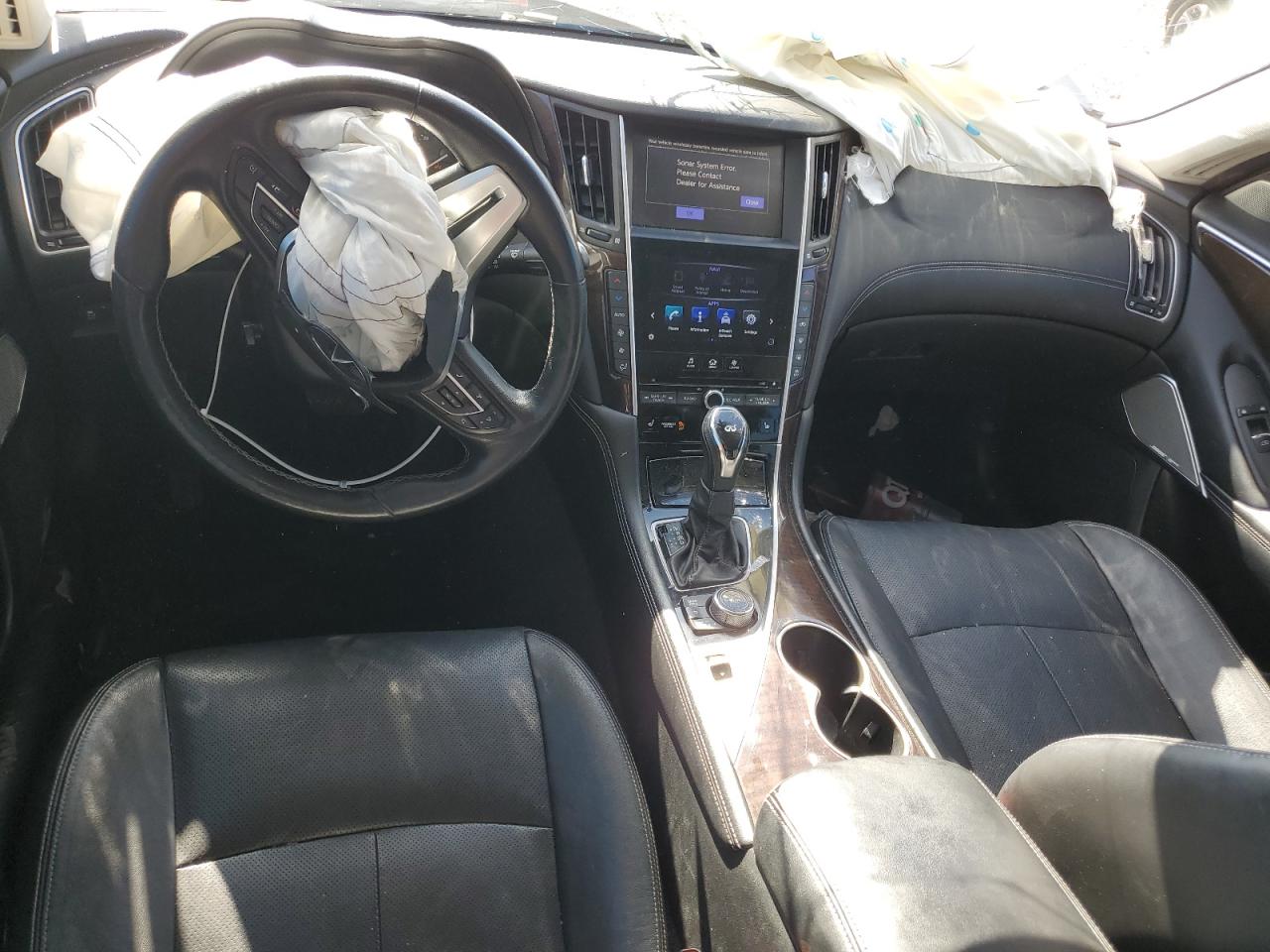 2018 Infiniti Q50 VIN JN1EV7AP6JM364576 Copart auction photo, front end damage thumbnail 8
