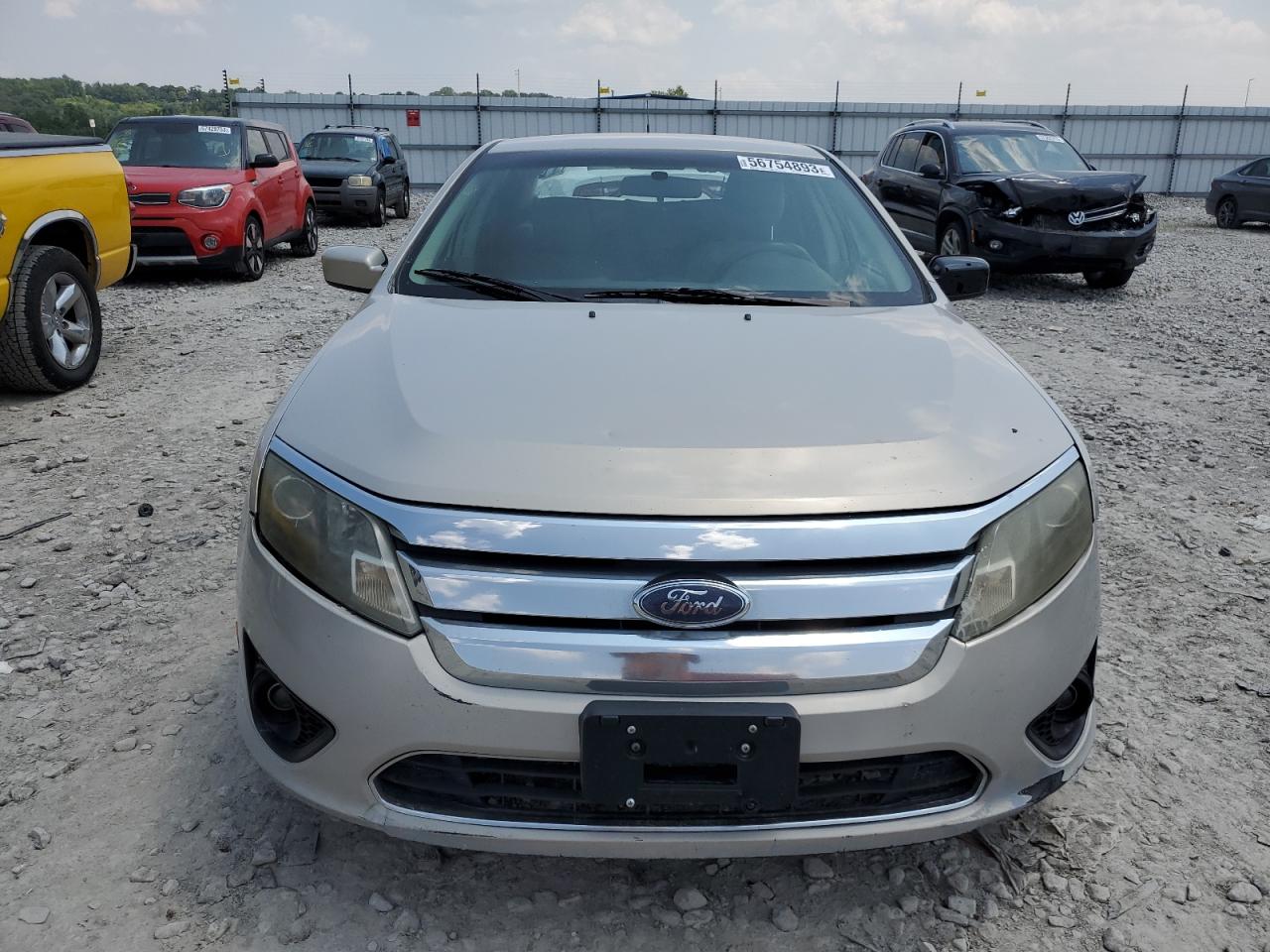2010 Ford Fusion VIN 3FAHP0HA0AR141444 Copart auction photo, rear end / front end damage thumbnail 5