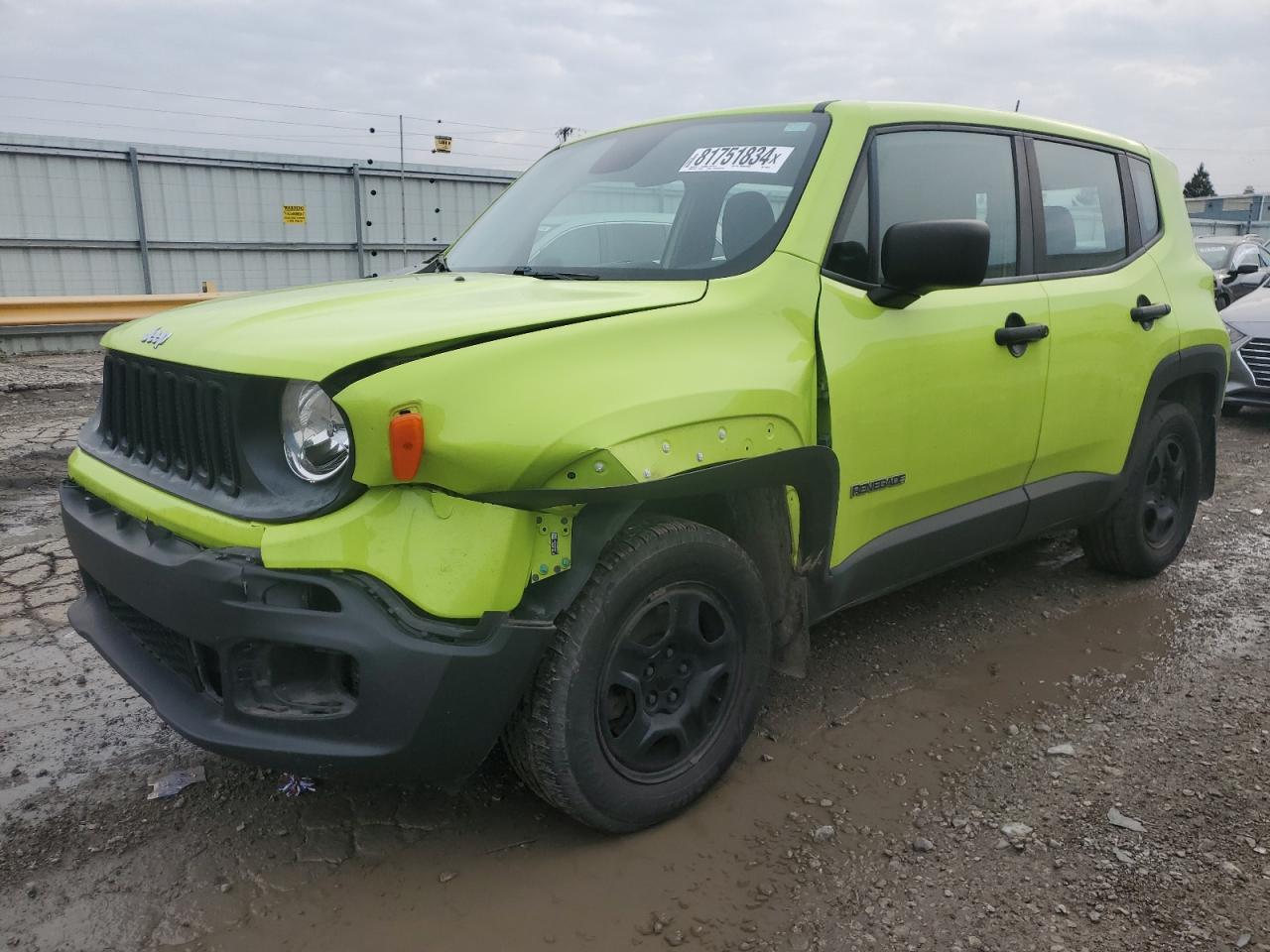 2017 Jeep Renegade VIN ZACCJBAB9HPF09791