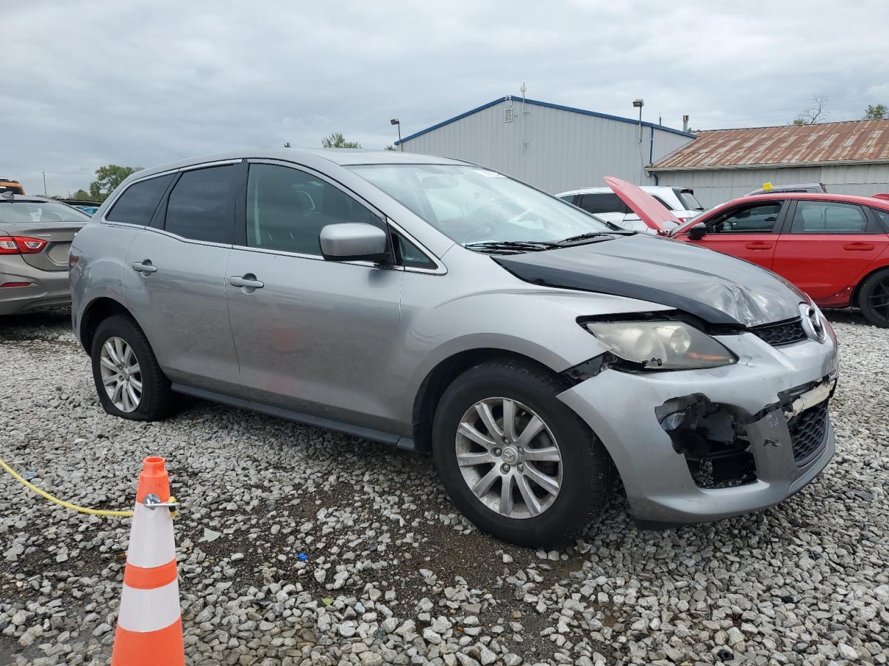 2010 Mazda CX-7 VIN JM3ER2WM0A0319909 Copart auction photo, front end / minor dent/scratches damage thumbnail 4