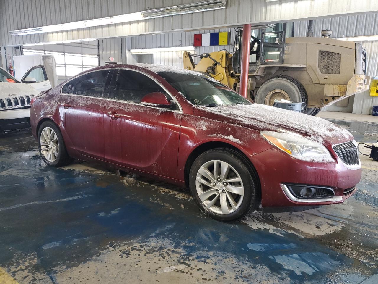 2016 Buick Regal VIN 2G4GT5GX4G9142630 Copart auction photo, rear end / side damage thumbnail 4