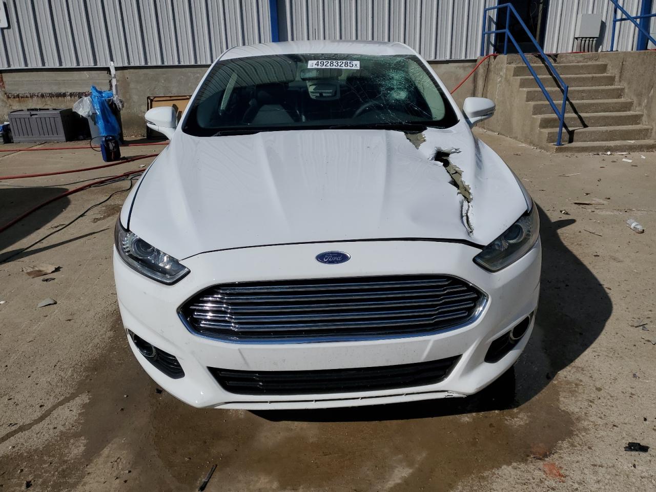 2015 Ford Fusion VIN 3FA6P0HD8FR214925 Copart auction photo, front end / top/roof damage thumbnail 5