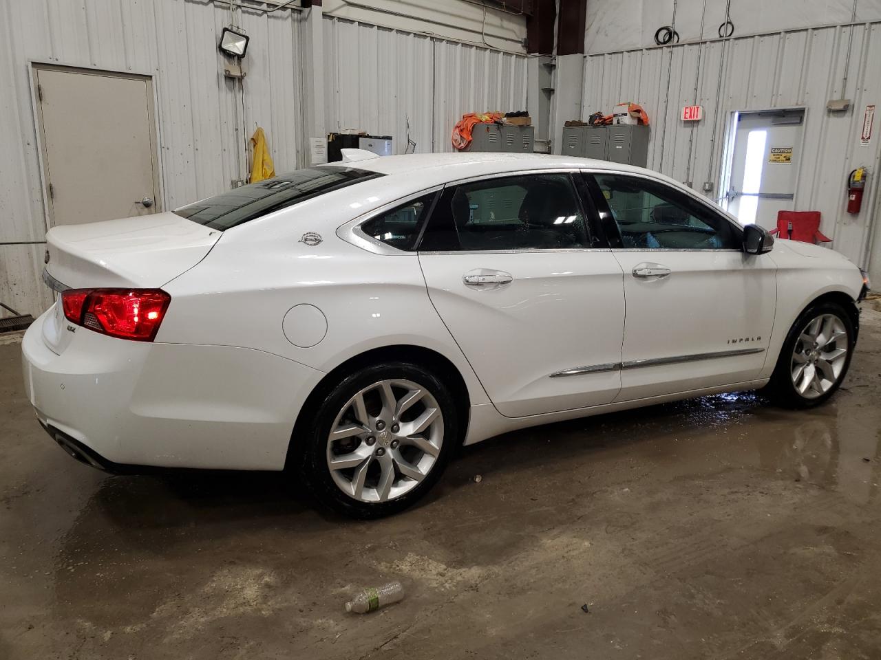 2016 Chevrolet Impala VIN 2G1145S36G9160504 Copart auction photo, front end / side damage thumbnail 3