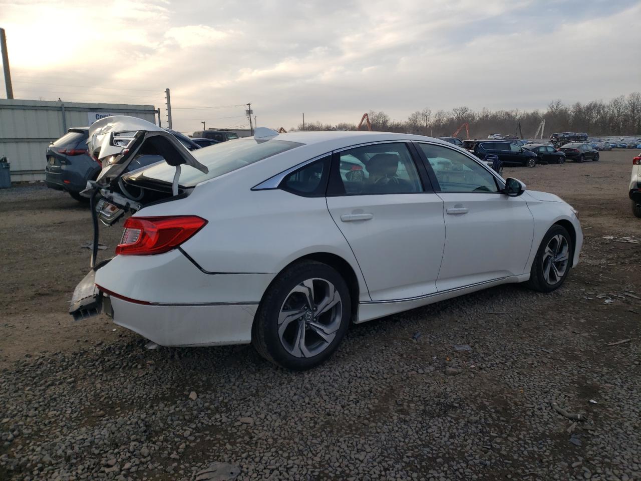 2020 Honda Accord VIN 1HGCV1F49LA022092 Copart auction photo, rear end damage thumbnail 3