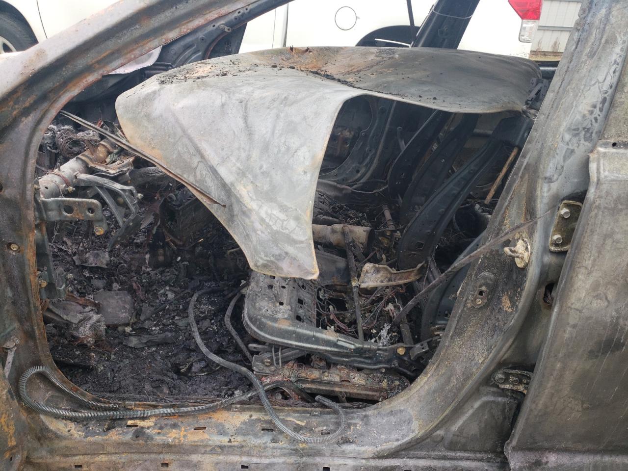 2013 KIA Optima VIN 5XXGN4A76DG169253 Copart auction photo, burn damage thumbnail 7
