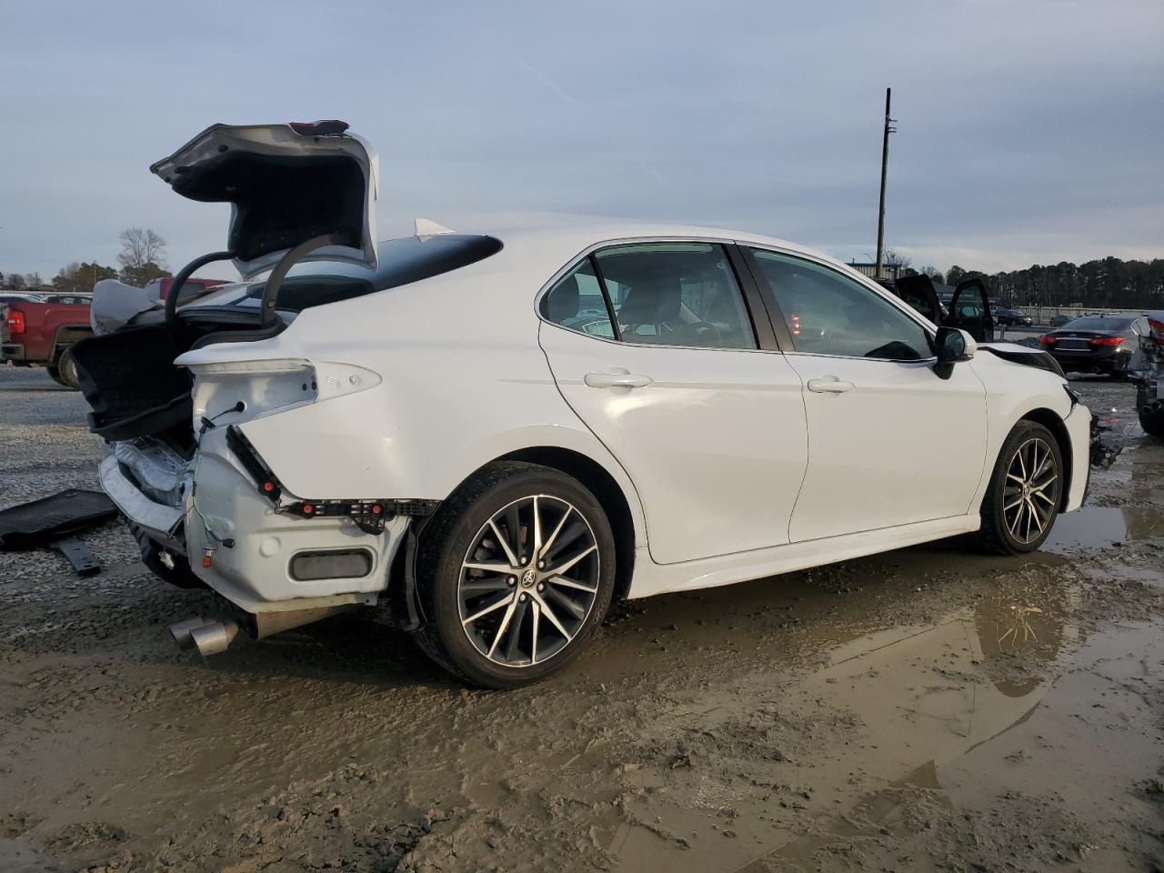 2023 Toyota Camry VIN 4T1G11AK2PU822802 Copart auction photo, rear end / front end damage thumbnail 3