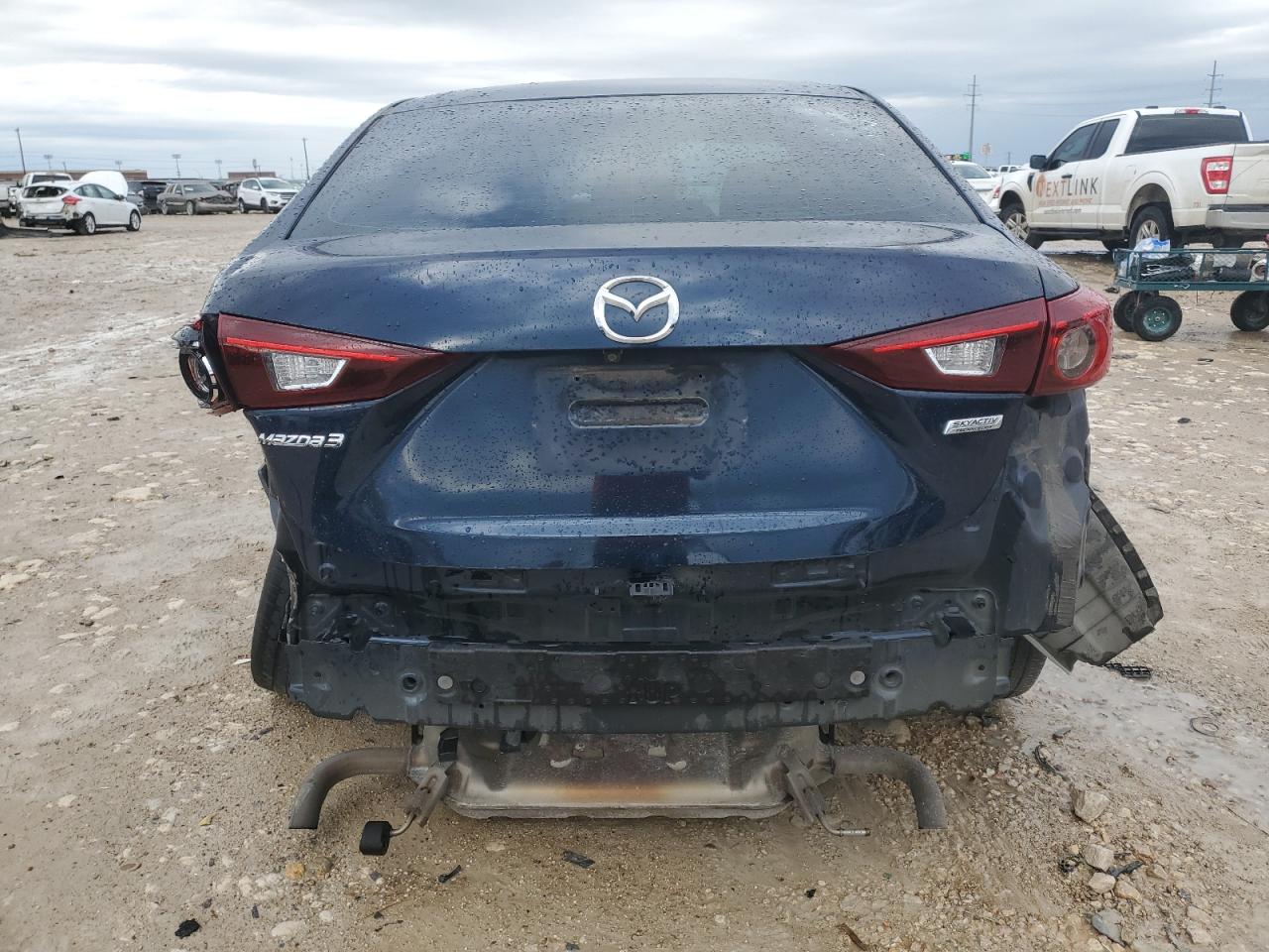2016 Mazda 3 VIN 3MZBM1T78GM323700 Copart auction photo, rear end / undercarriage damage thumbnail 6