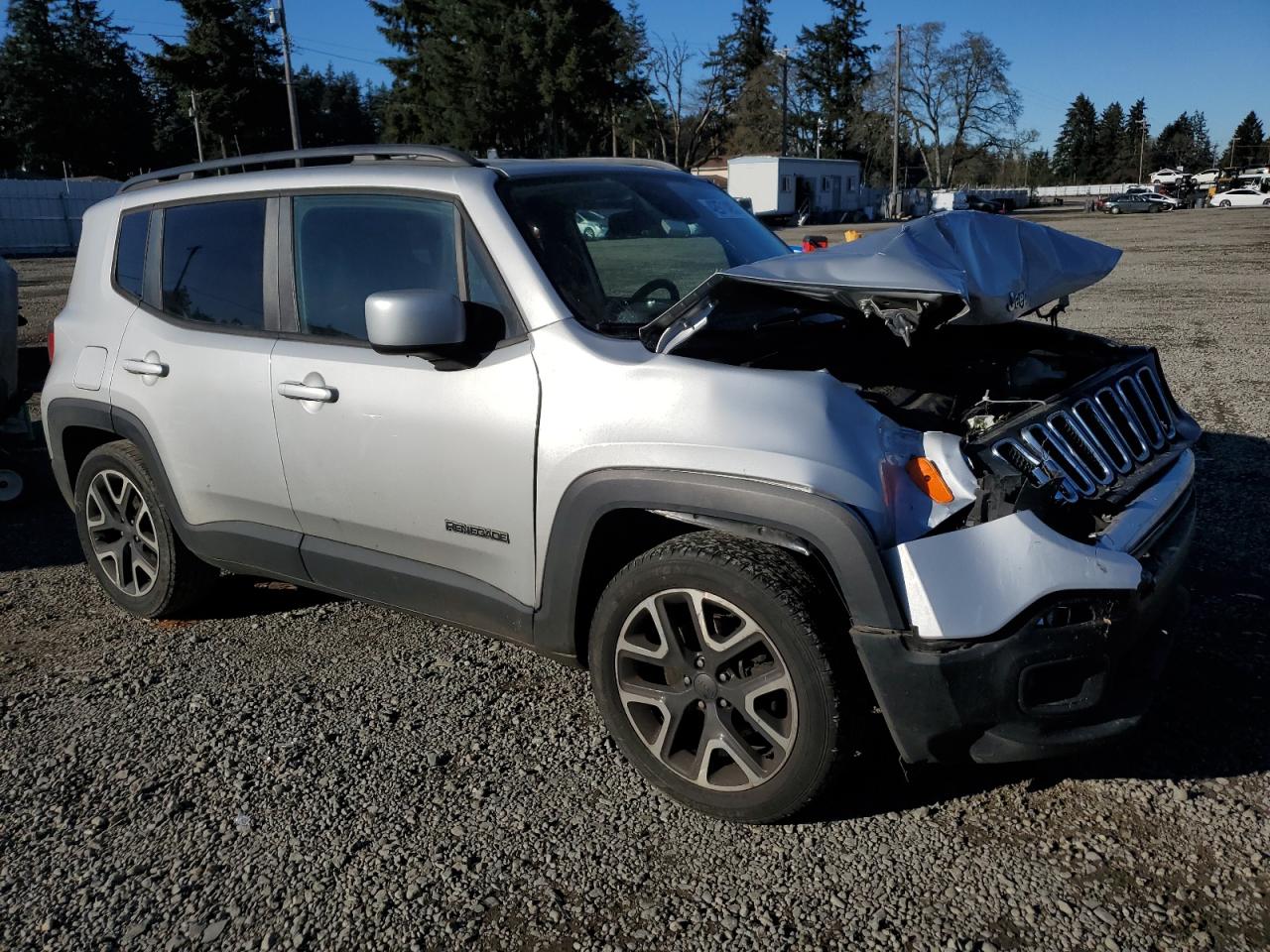 2018 Jeep Renegade VIN ZACCJABBXJPJ64234 Copart auction photo, front end damage thumbnail 4