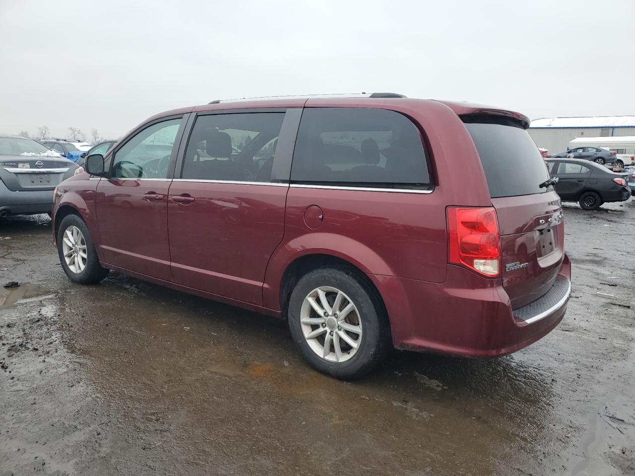 2019 Dodge Caravan VIN 2C4RDGCG9KR518419 Copart auction photo, minor dent/scratches damage thumbnail 2