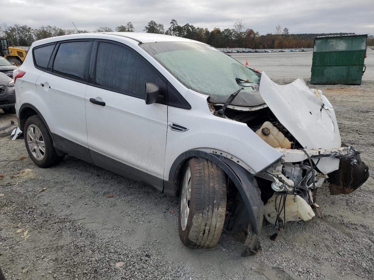 2014 Ford Escape VIN 1FMCU0F79EUB92813 Copart auction photo, front end / undercarriage damage thumbnail 4
