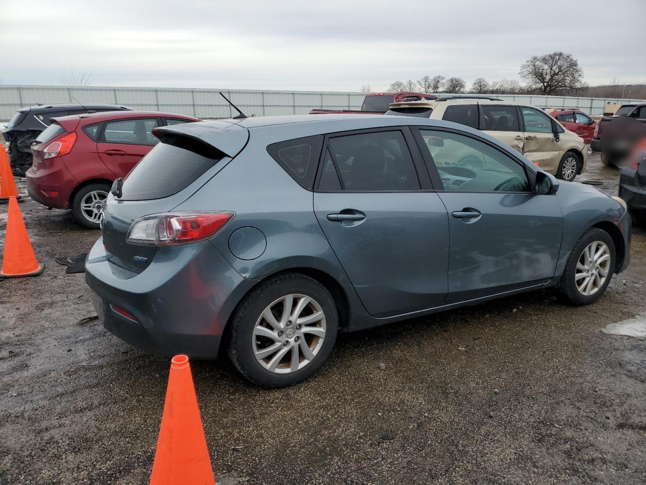 2012 Mazda 3 VIN JM1BL1L76C1681410 Copart auction photo, side / minor dent/scratches damage thumbnail 3