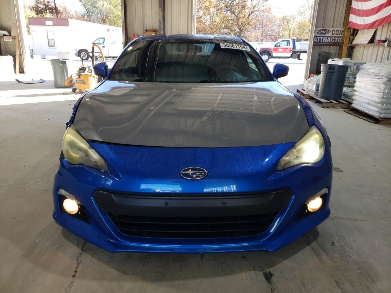 2013 Subaru BRZ VIN JF1ZCAC16D2601793 Copart auction photo, front end / side damage thumbnail 5