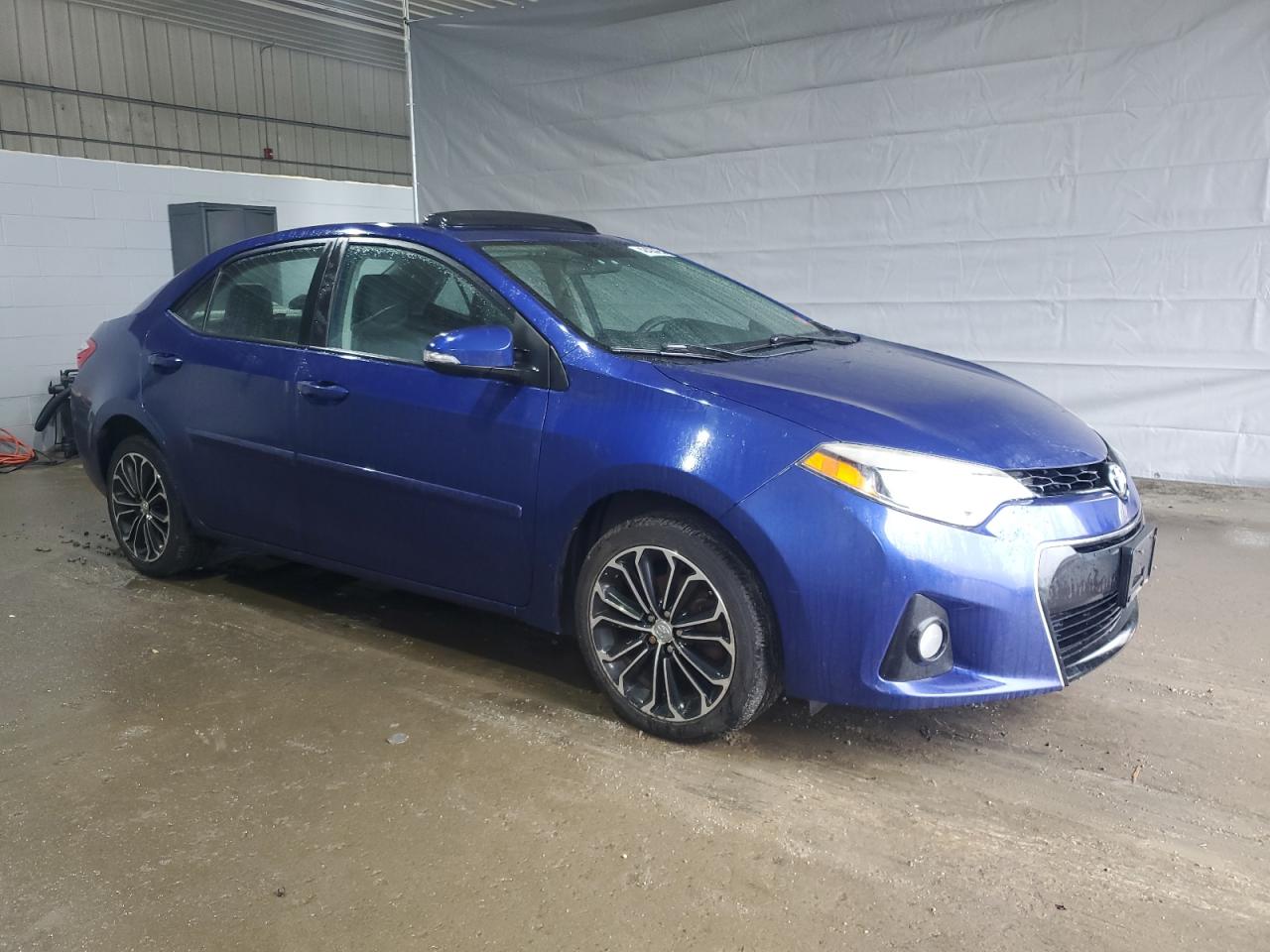 2014 Toyota Corolla VIN 2T1BURHE9EC031990 Copart auction photo, side / minor dent/scratches damage thumbnail 4