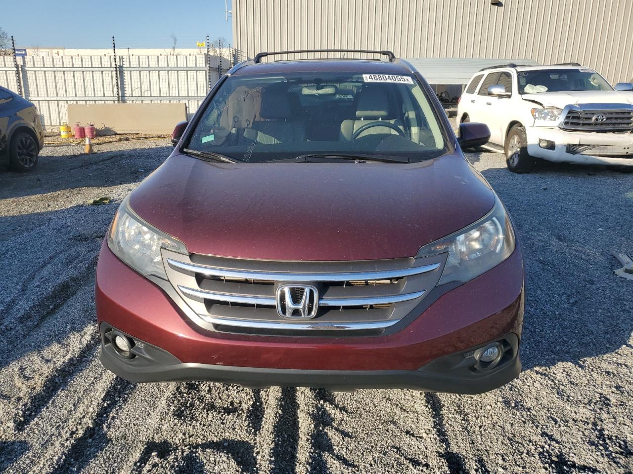 2012 Honda CR-V VIN 5J6RM3H70CL036184 Copart auction photo, side damage thumbnail 5