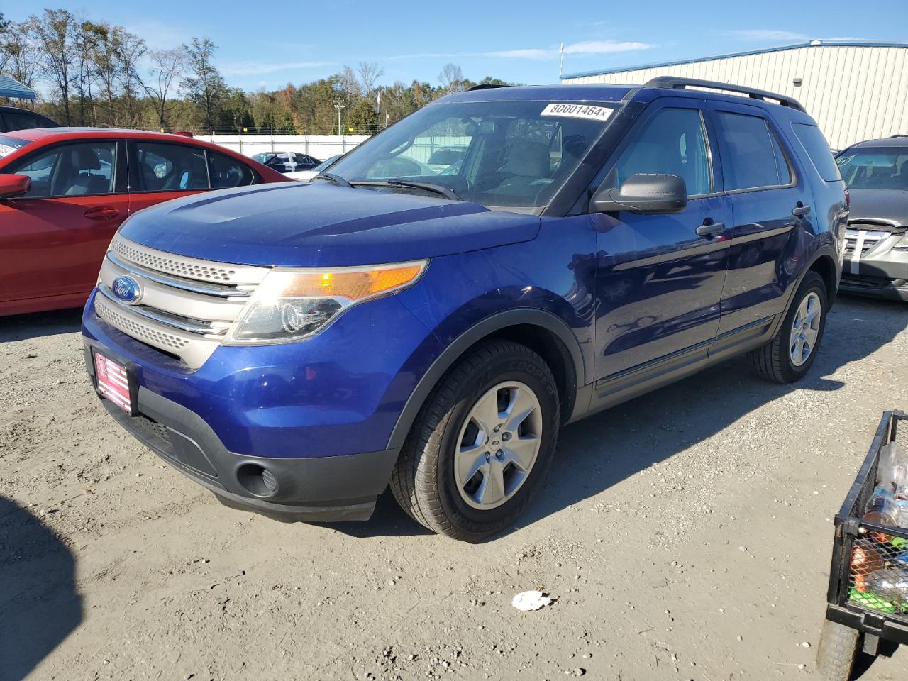 2014 Ford Explorer VIN 1FM5K7B82EGA11796