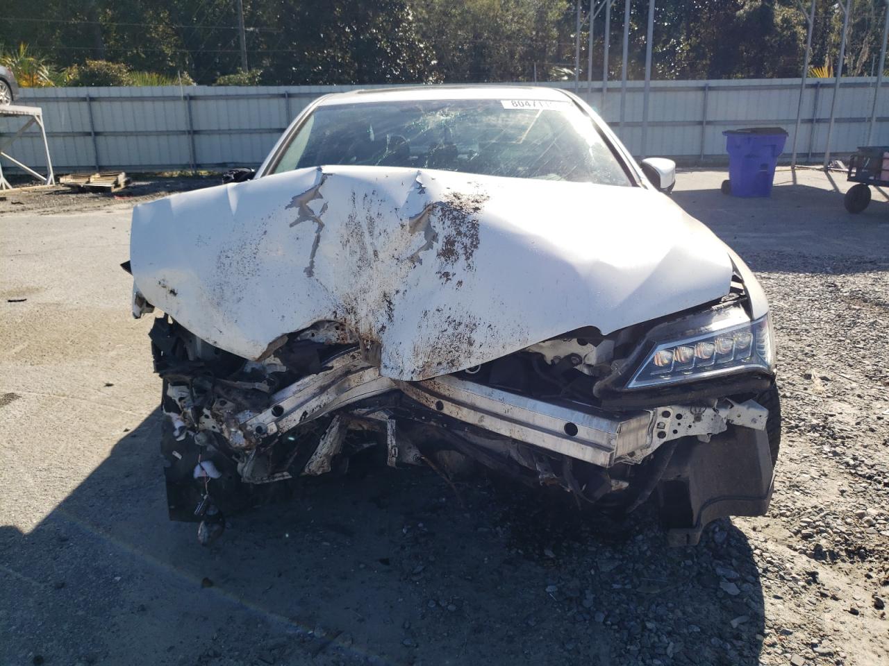 2015 Acura TLX VIN 19UUB1F3XFA013667 Copart auction photo, front end / minor dent/scratches damage thumbnail 5