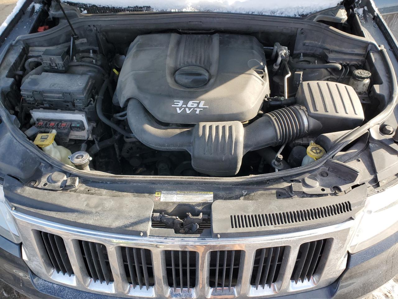 2012 Jeep Grand Cherokee VIN 1C4RJFAG9CC340706 Copart auction photo, rear end damage thumbnail 13