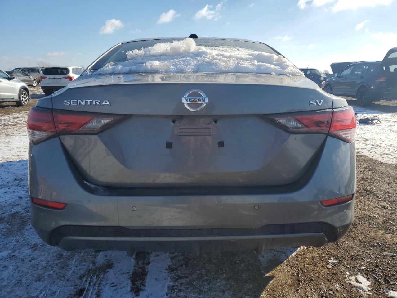 2021 Nissan Sentra VIN 3N1AB8CV4MY277740 Copart auction photo, front end / mechanical damage thumbnail 6