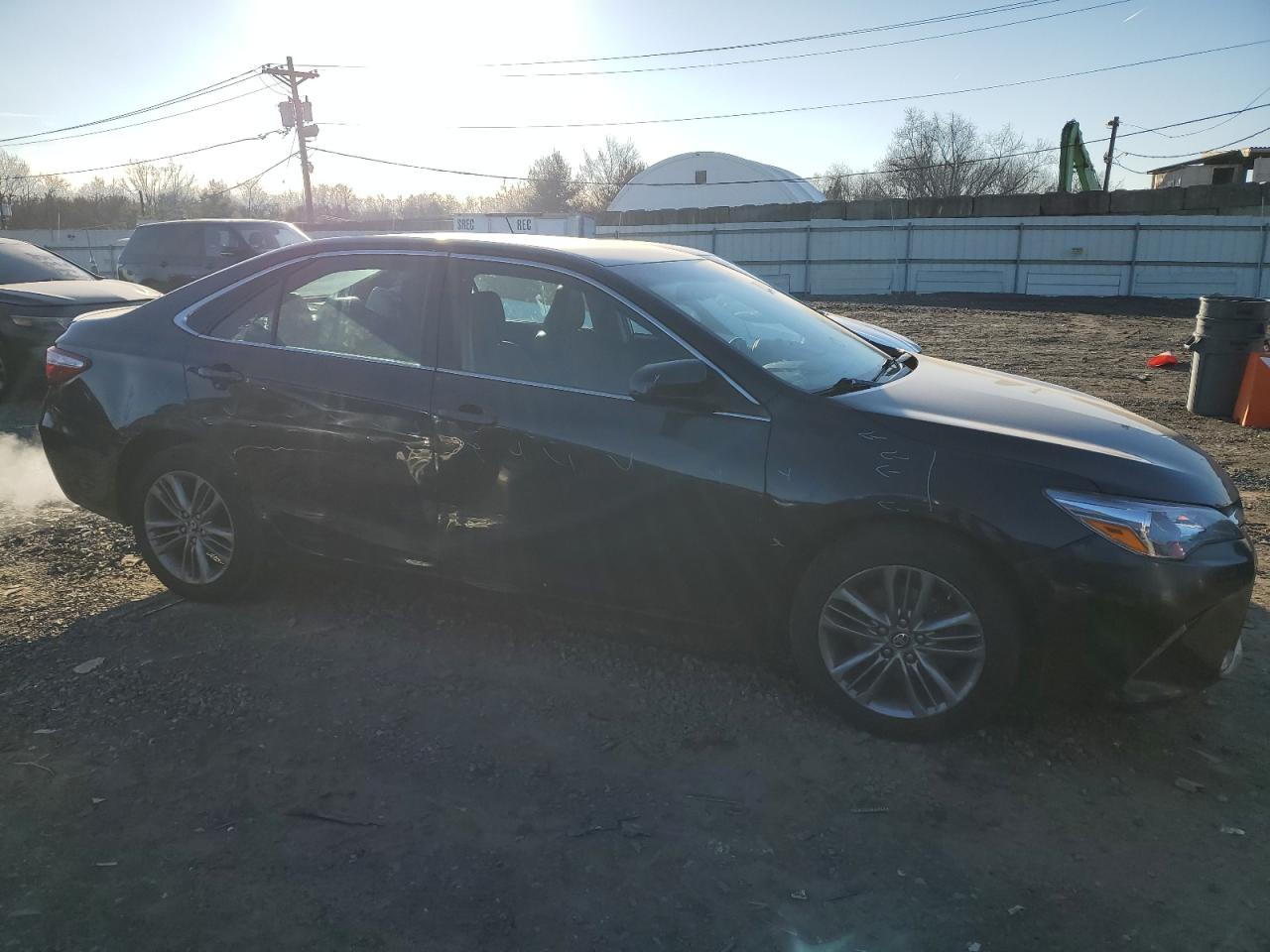 2017 Toyota Camry VIN 4T1BF1FK3HU350096 Copart auction photo, side damage thumbnail 4