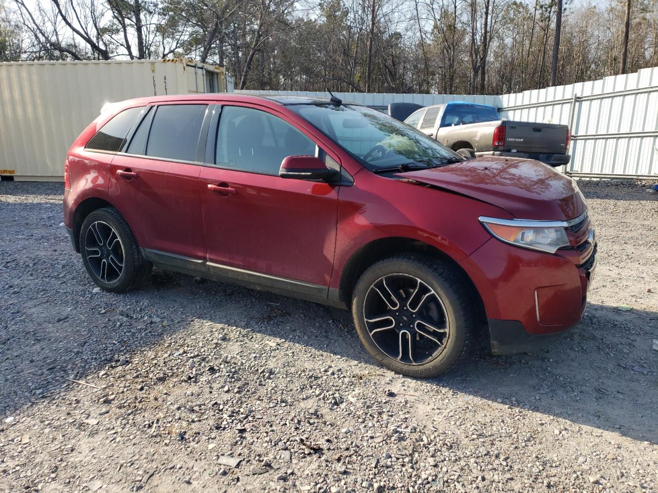 2014 Ford Edge VIN 2FMDK4JC4EBB21367 Copart auction photo, front end / minor dent/scratches damage thumbnail 4