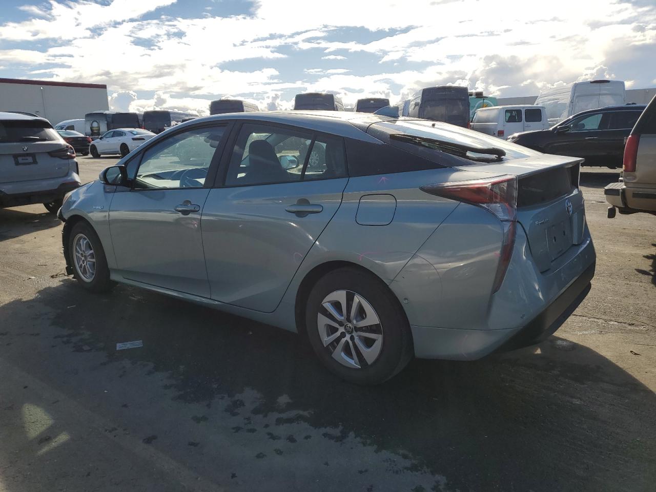 2016 Toyota Prius VIN JTDKARFU1G3519734 Copart auction photo, front end / side damage thumbnail 2