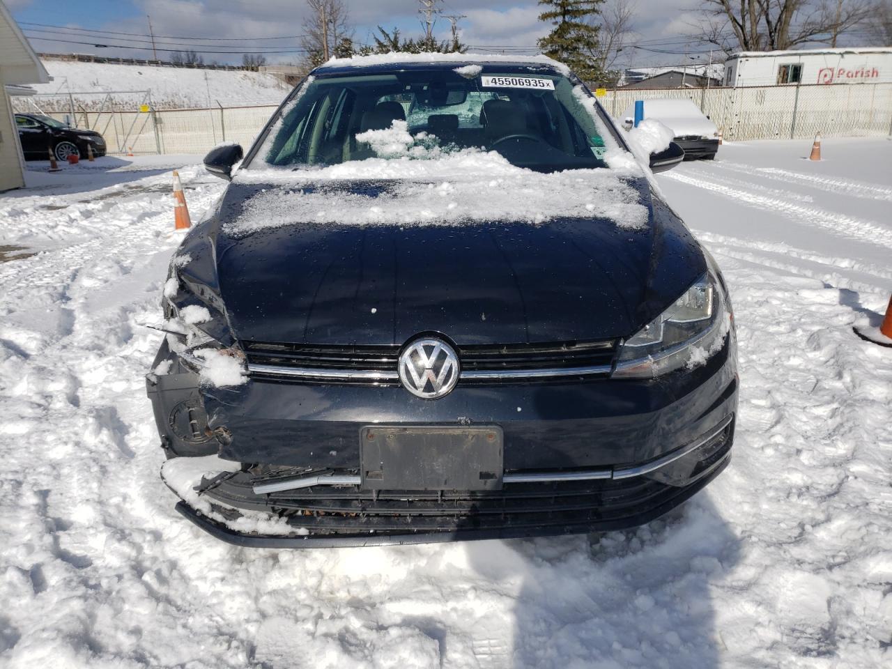2020 Volkswagen Golf VIN 3VWW57AU0LM009270 Copart auction photo, front end damage thumbnail 5