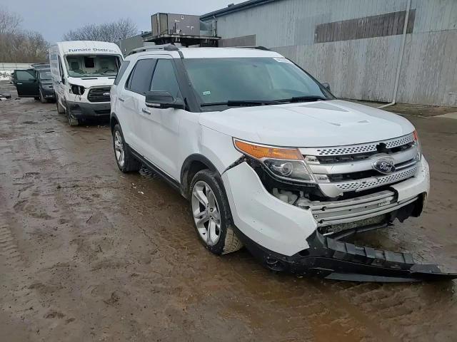 2015 Ford Explorer VIN 1FM5K7D8XFGB38715 Copart auction photo, front end / side damage thumbnail 12