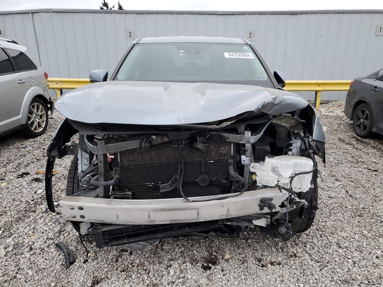 2020 Toyota Highlander VIN 5TDBBRCH0LS002308 Copart auction photo, front end / side damage thumbnail 5