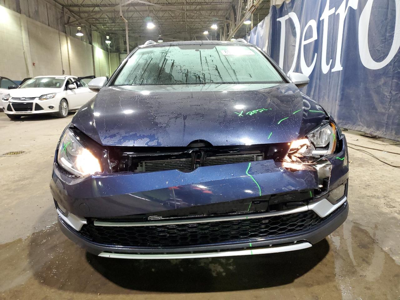 2017 Volkswagen Golf VIN 3VWH17AU6HM509266 Copart auction photo, front end damage thumbnail 5