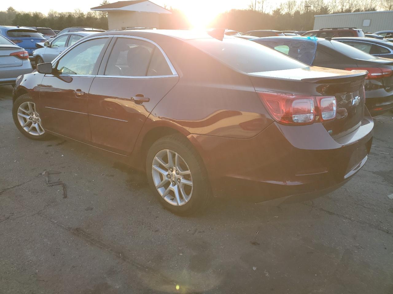 2015 Chevrolet Malibu VIN 1G11C5SL9FF137498 Copart auction photo, front end / undercarriage damage thumbnail 2