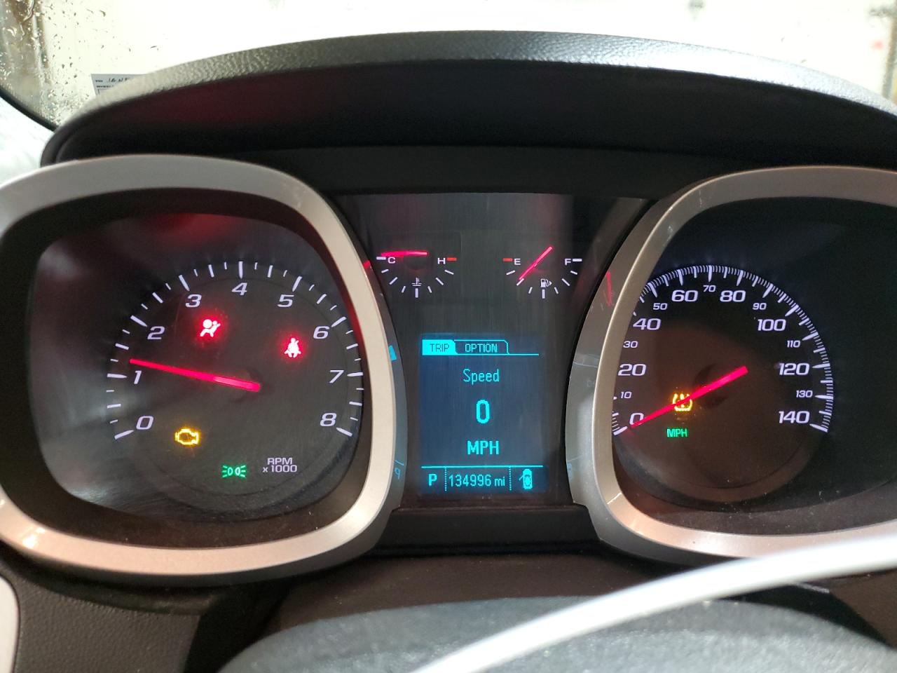 2014 Chevrolet Equinox VIN 1GNFLFEK8EZ131928 Copart auction photo, front end / side damage thumbnail 9