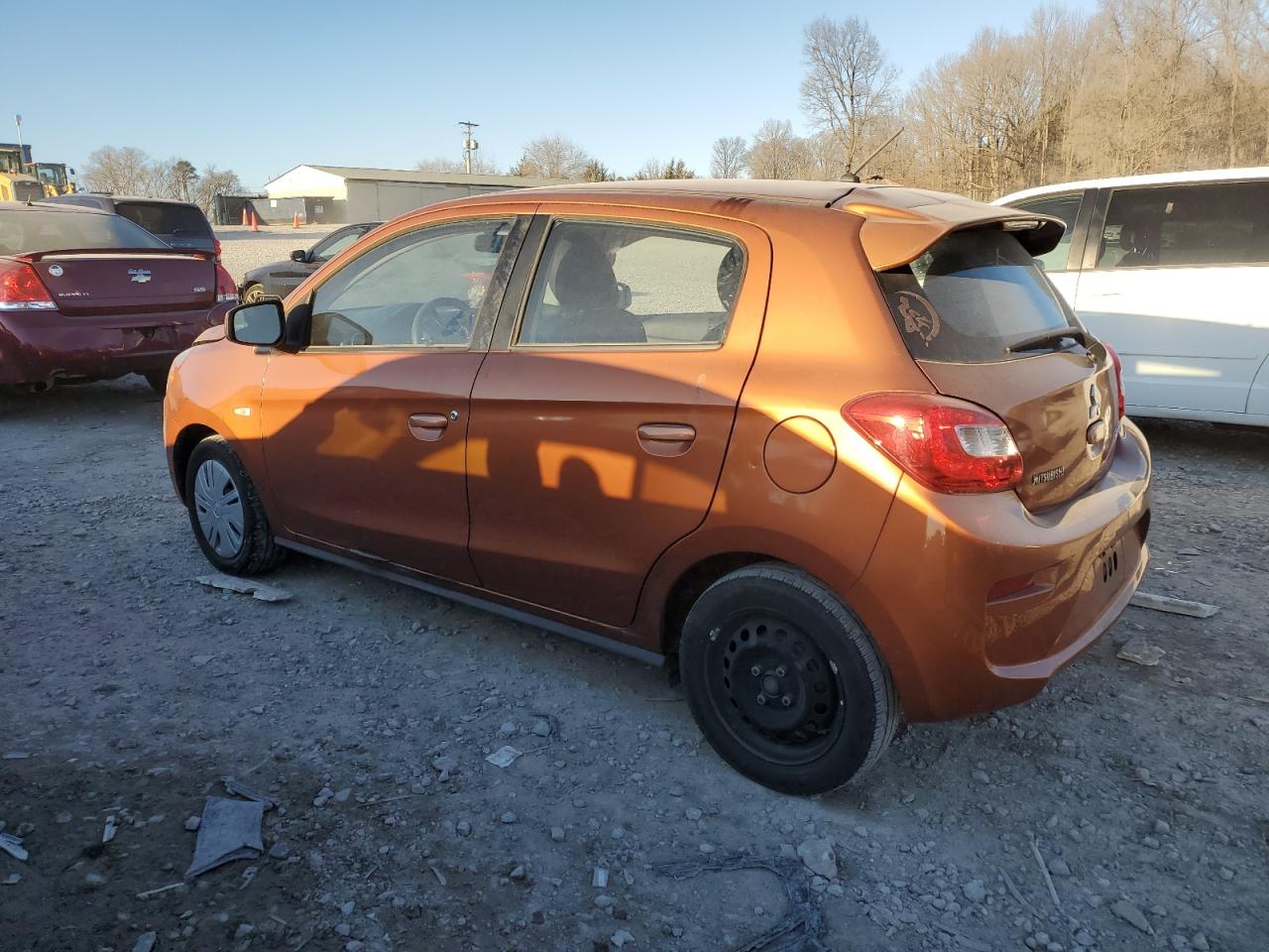 2017 Mitsubishi Mirage VIN ML32A3HJ8HH020002 Copart auction photo, front end damage thumbnail 2