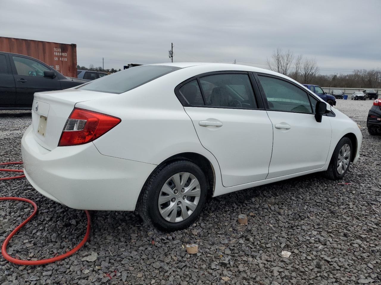 2012 Honda Civic VIN 19XFB2F5XCE060012 Copart auction photo, front end damage thumbnail 3