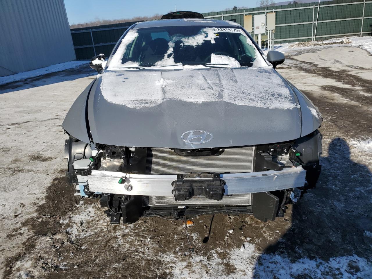 2024 Hyundai Sonata VIN KMHL64JA5RA367781 Copart auction photo, front end / side damage thumbnail 5