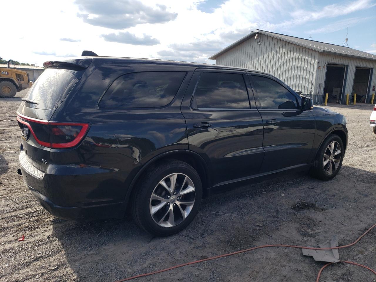 2014 Dodge Durango VIN 1C4SDJCT2EC326963 Copart auction photo, rear end damage thumbnail 3