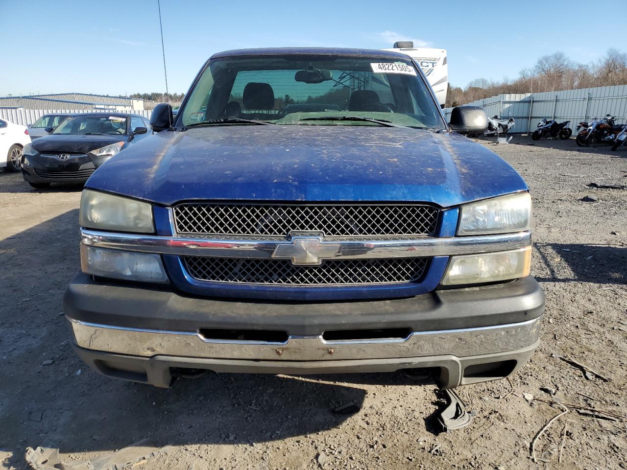 2004 Chevrolet Silverado VIN 1GCEK14V64Z174913 Copart auction photo, rear end / minor dent/scratches damage thumbnail 5