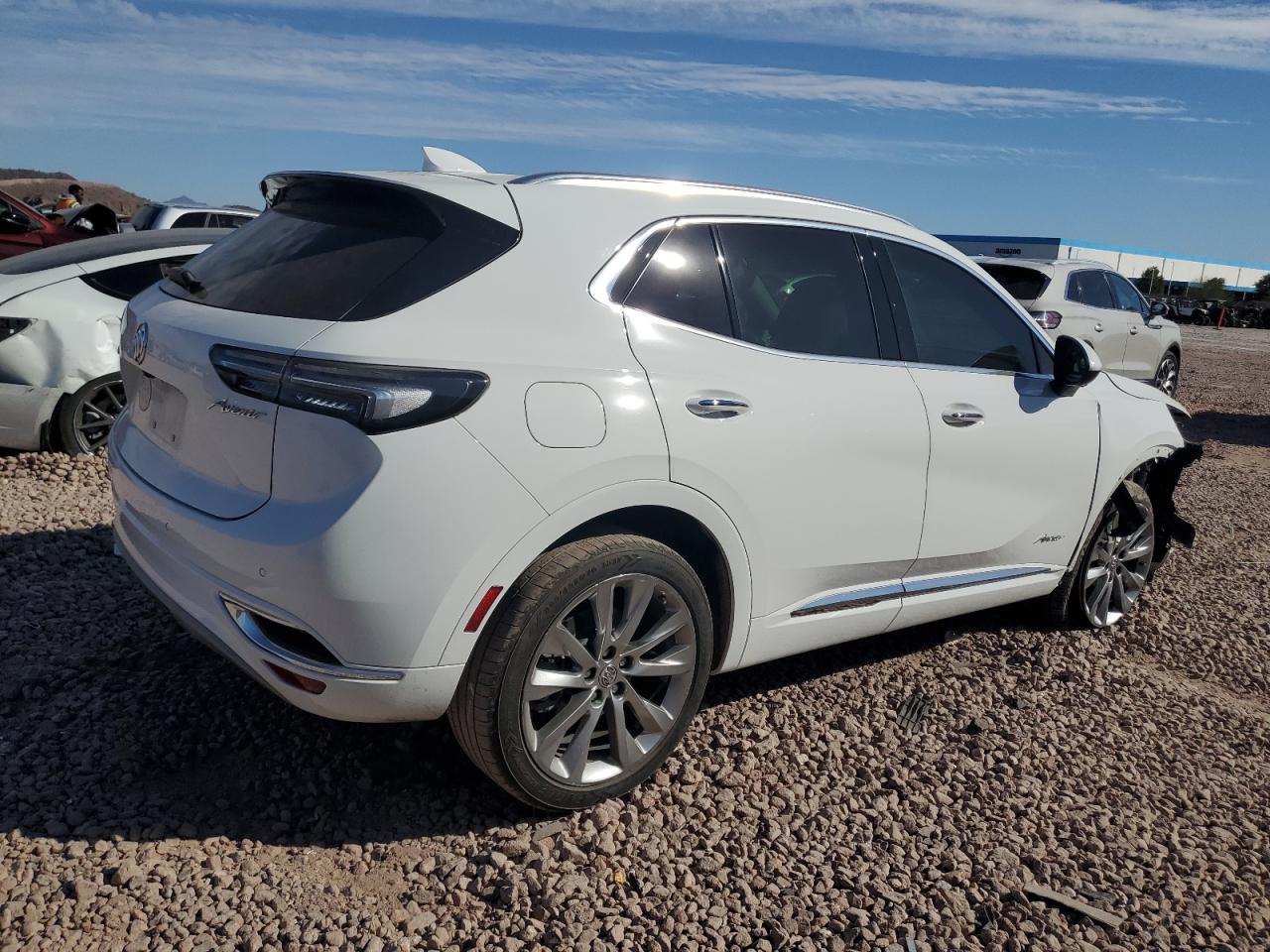 2022 Buick Envision VIN LRBFZRR4XND063471 Copart auction photo, front end damage thumbnail 3