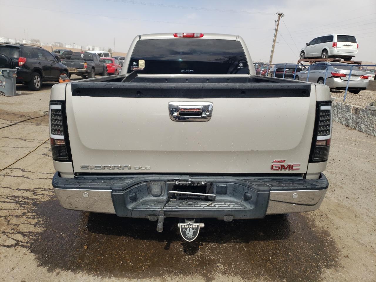 2009 GMC Sierra VIN 1GTEK29J79Z256104 Copart auction photo, front end damage thumbnail 6