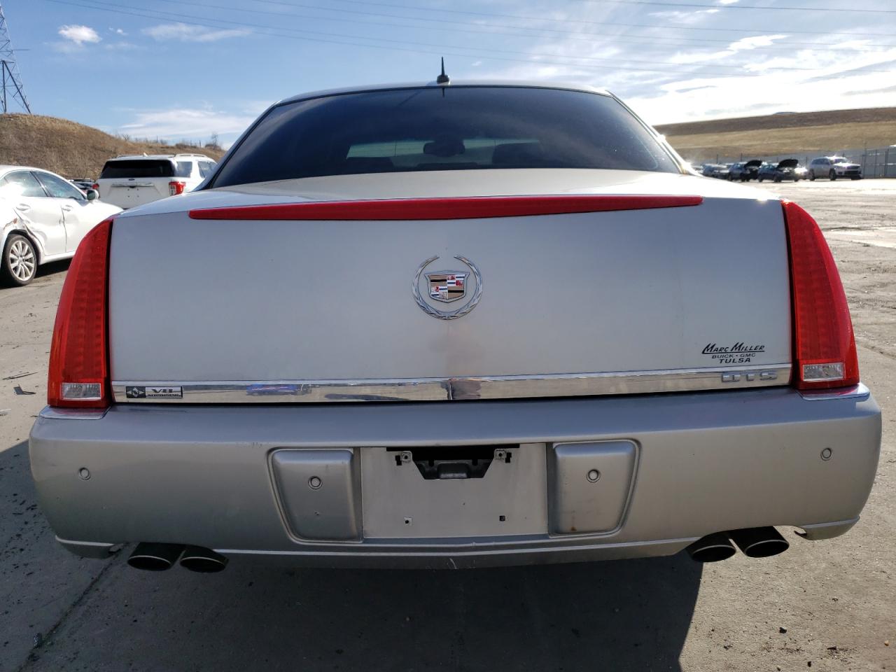 2008 Cadillac DTS VIN 1G6KD57Y68U125534 Copart auction photo, front end / rear end damage thumbnail 6