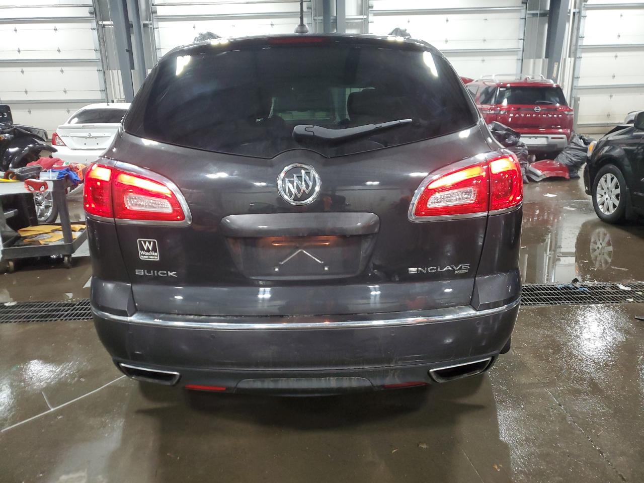 2017 Buick Enclave VIN 5GAKVBKD9HJ310841 Copart auction photo, front end damage thumbnail 6