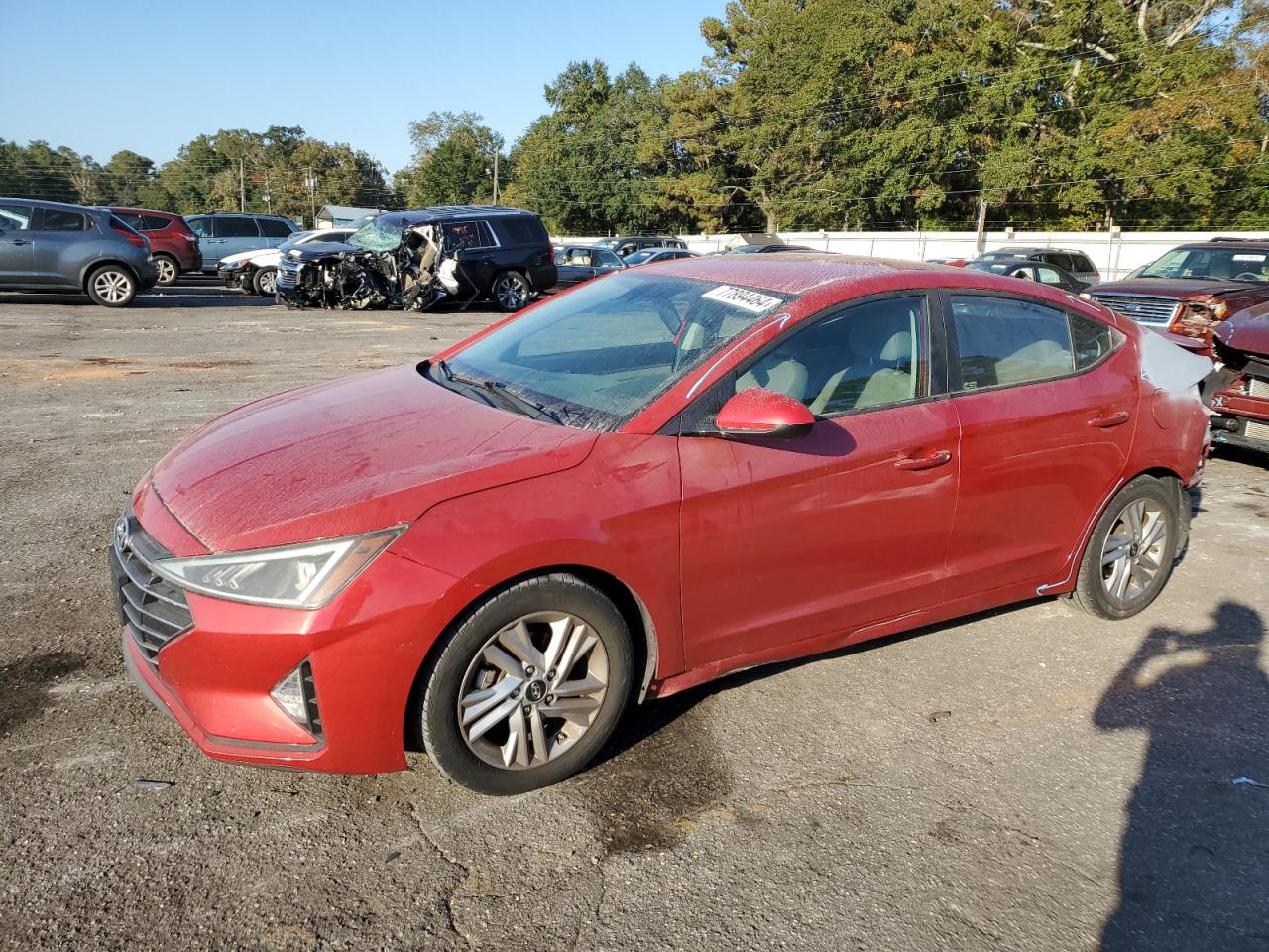 2020 Hyundai Elantra VIN 5NPD84LF3LH552892