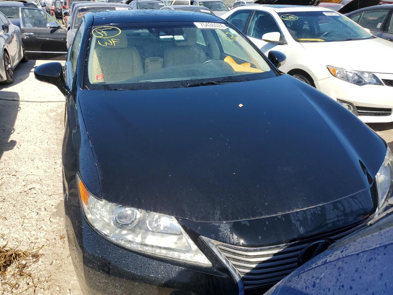 2015 Lexus ES VIN JTHBK1GG6F2164828 Copart auction photo, water/flood damage thumbnail 5