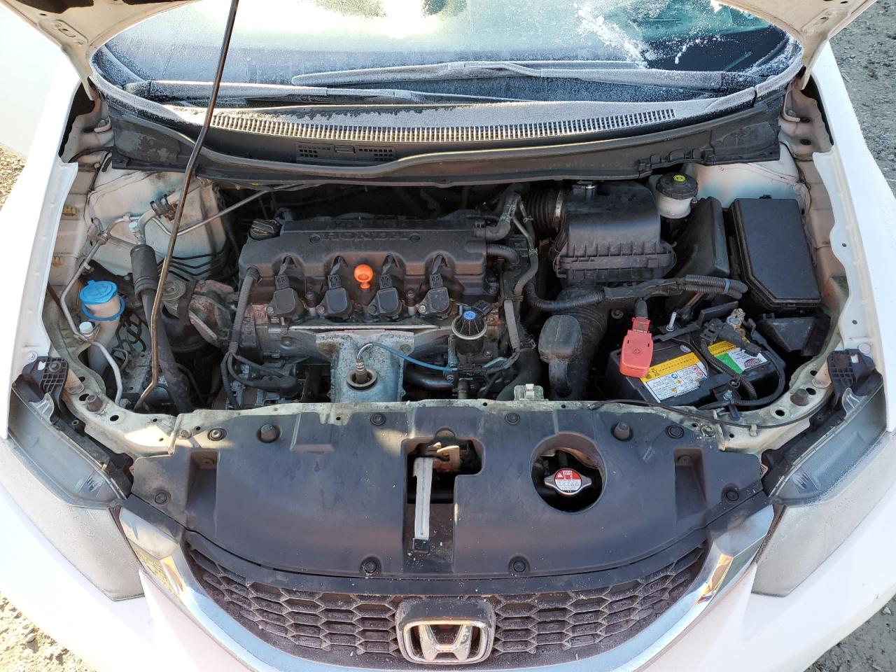 2014 Honda Civic VIN 2HGFB2F50EH507424 Copart auction photo, side damage thumbnail 11