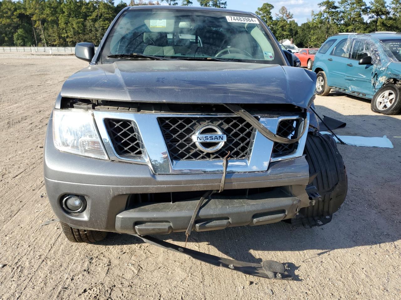 2021 Nissan Navara (Frontier) VIN 1N6ED0EAXMN710962 Copart auction photo, front end / side damage thumbnail 5