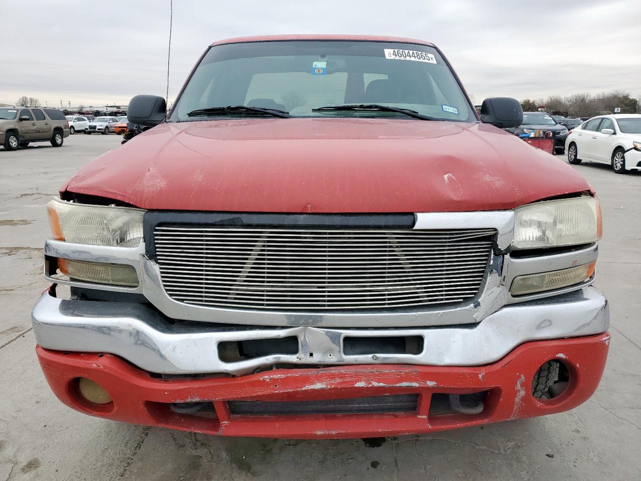 2006 GMC Sierra VIN 2GTEK13TX61252105 Copart auction photo, front end / rear end damage thumbnail 5