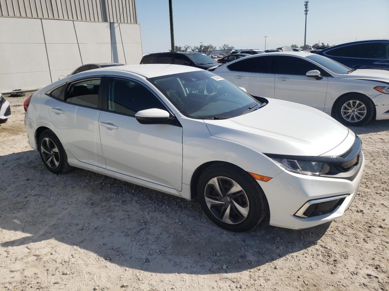 2019 Honda Civic VIN 19XFC2F65KE036091 Copart auction photo, water/flood damage thumbnail 4
