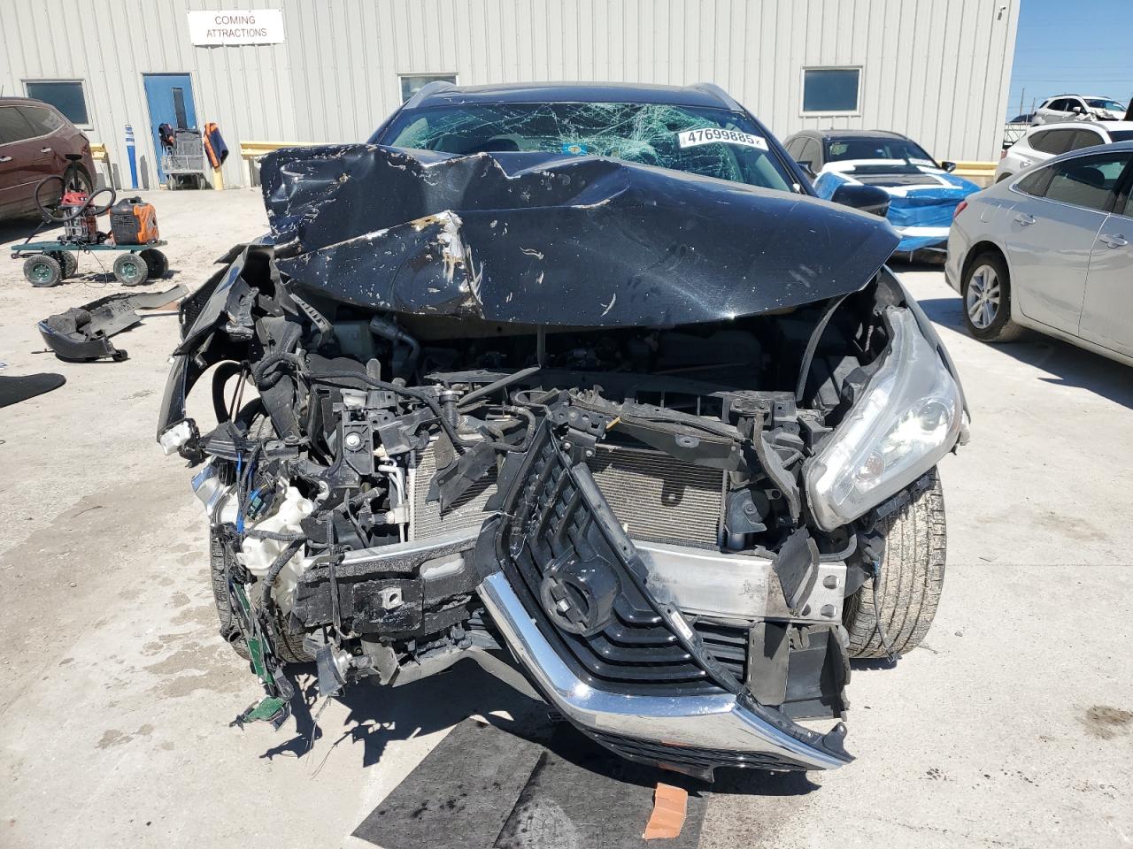 2017 Nissan Murano VIN 5N1AZ2MG6HN170905 Copart auction photo, all over / top/roof damage thumbnail 5