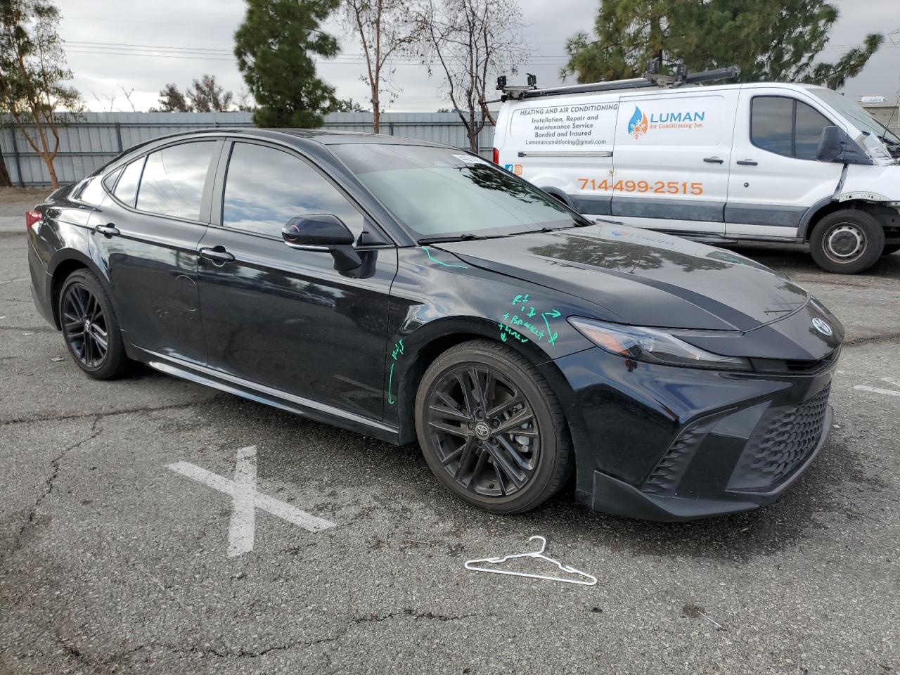 2025 Toyota Camry VIN 4T1DAACK0SU009399 Copart auction photo, front end damage thumbnail 4