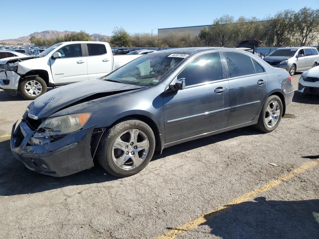 2005 Acura RL VIN JH4KB16595C009344 - Copart auction photo